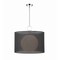 Z-Lite Arosia 1 Light Pendant, Chrome & Black 194-24BK-C - alternate 4